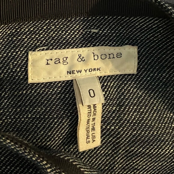 Rag & Bone Denim Flare Skirt - Size 0 - Picture 2 of 3